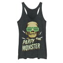 LN^[ ^Ngbv F ubN wU[ y LICENSED CHARACTER UNIVERSAL MONSTERS FRANKENSTEIN PARTY MONSTER RELIVES TANK TOP / BLACK HEATHER z LbY xr[ }^jeB gbvX TVc Jbg\[