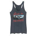 【★Fashion THE SALE★1/14迄】キャラクター グラフィック タンクトップ 紺色 ネイビー ヘザー 【 LICENSED CHARACTER BACK TO THE FUTURE DELOREAN GRID PORTRAIT GRAPHIC TANK / NAVY HEATHER 】 キッズ ベビー マタニティ トップス