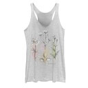 【★Fashion THE SALE★1/14迄】タンクトップ 白色 ホワイト ヘザー 【 UNBRANDED BOTANICAL FLOWERS TANK TOP / WHITE HEATHER 】 キッズ ベビー マタニティ トップス パーカー