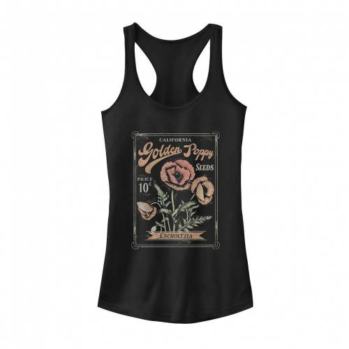 タンクトップ 黒色 ブラック 【 UNBRANDED POPPY SEEDS FLORAL TANK TOP / BLACK 】 キッズ ベビー マタニティ トップス パーカー(4)