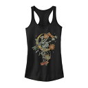 hStC tH[ OtBbN ^Ngbv F ubN y UNBRANDED DRAGONFLY FALL FLORAL GRAPHIC TANK TOP / BLACK z LbY xr[ }^jeB gbvX p[J[
