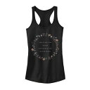 ^Ngbv F ubN y UNBRANDED FIFTH SUN ALIEN BOHO TEXT TANK TOP / BLACK z LbY xr[ }^jeB gbvX p[J[