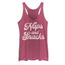 グラフィック タンクトップ ピンク ヘザー & 【 UNBRANDED NAPS SNACKS FOOD GRAPHIC TANK / PINK HEATHER 】 キッズ ベビー マタニティ トップス パーカー