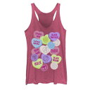 キャラクター タンクトップ VALENTINE'S 【 LICENSED CHARACTER MARVEL CANDY HEART AVENGERS ICONS TANK TOP / 】 キッズ ベビー マタニティ トップス Tシャツ カットソー