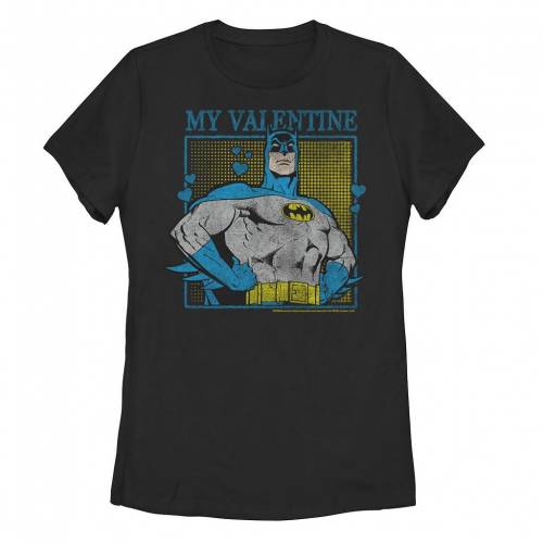 キャラクター ディーシー コミックス グラフィック Tシャツ 【 LICENSED CHARACTER DC COMICS BATMAN MY VALENTINE COMIC GRAPHIC TEE / 】 キッズ ベビー マタニティ トップス カットソーのサムネイル