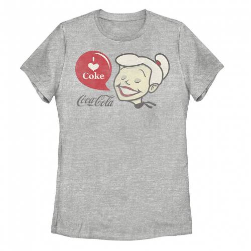 キャラクター グラフィック Tシャツ ヘザー 【 LICENSED CHARACTER COCA-COLA SHE LOVES COKE SODA GRAPHIC TEE / ATHLETIC HEATHER 】 キッズ ベビー マタニティ トップス カットソー