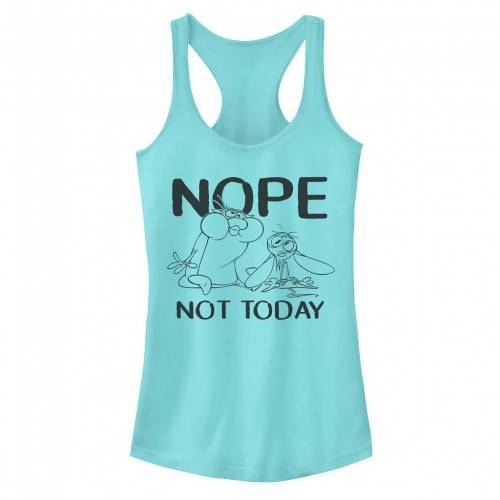 キャラクター タンクトップ TODAY 【 LICENSED CHARACTER NICKELODEON REN STIMPY NOPE NOT SKETCH TANK TOP / CANCUN 】 キッズ ベビー マタニティ トップス