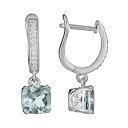 ブランド名Celebration Gems性別womens (adult)商品名Sterling Silver 1/10-ct. T.W. Diamond and Aquamarine Drop Earringsカラー/Blue