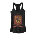 【★Fashion THE SALE★7/12午前10時迄】キャラクター タンクトップ 黒色 ブラック 【 LICENSED CHARACTER HARRY POTTER GRYFFINDOR QUIDDITCH SHIELD TANK TOP / BLACK 】 キッズ ベビー マタニティ トップス パーカー