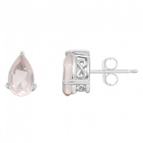 スニケスの銀色 シルバー イヤリング 【 ALYSON LAYNE STERLING SILVER GEMSTONE TEARDROP STUD EARRINGS / 】 ジュエリー アクセサリー レディースジュエリー｜アングル2