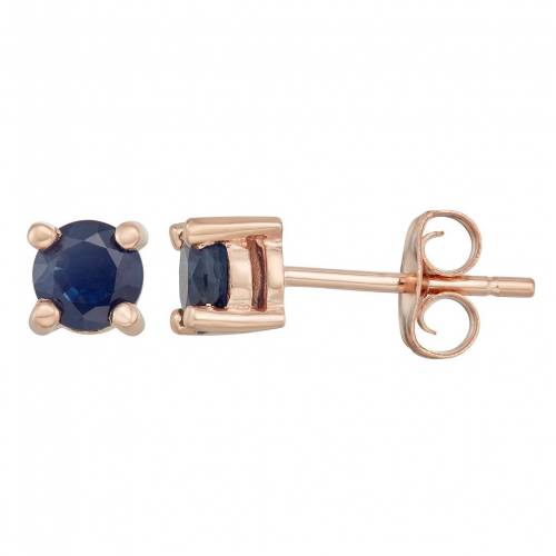 【★スーパーSALE★12/11深夜2時迄】ゴールド イヤリング 【 UNBRANDED 14K GOLD SAPPHIRE STUD EARRINGS / 】 ジュエリー アクセサリー レディースジュエリー
