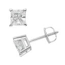 ˥㤨֥쥯  ۥ磻  ץ󥻥  T.W.  THE REGAL COLLECTION 14K WHITE GOLD 1 1/2 CARAT IGL CERTIFIED PRINCESS CUT SOLITAIRE EARRINGS /  奨꡼ ꡼ ǥ奨פβǤʤ2,574,000ߤˤʤޤ