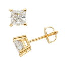 コレクション ゴールド ダイヤモンド イヤリング 白色 ホワイト 2CT. T.W. 【 THE REGAL COLLECTION 14K GOLD 1 1/2-CT. IGL CERTIFIED PRINCESS-CUT DIAMOND SOLITAIRE EARRINGS / WHITE 】 ジュエリー アクセサリー レディー