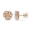 ブランド名Stella Grace性別womens (adult)商品名14k Rose Gold 1/6 Carat T.W. Diamond Love Knot Stud Earringsカラー/14k/Rose