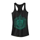 【★Fashion THE SALE★7/12午前10時迄】キャラクター グラフィック タンクトップ 黒色 ブラック 【 LICENSED CHARACTER HARRY POTTER SLYTHERIN SIMPLE HOUSE CREST GRAPHIC TANK TOP / BLACK 】 キッズ ベビー マタニティ トップス パーカー