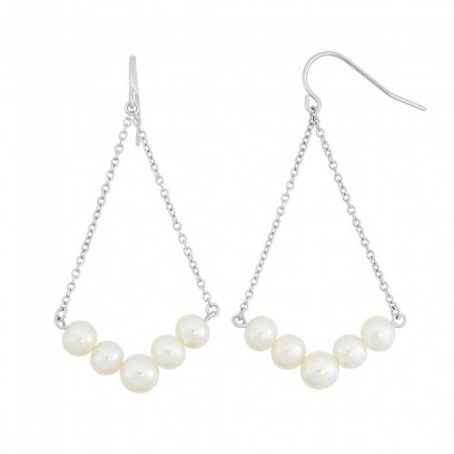 パール 銀色 シルバー イヤリング 白色 ホワイト 【 UNBRANDED FRESHWATER CULTURED PEARL STERLING SILVER CHANDELIER EARRINGS / WHITE 】 ジュエリー アクセサリー レディースジュエリー