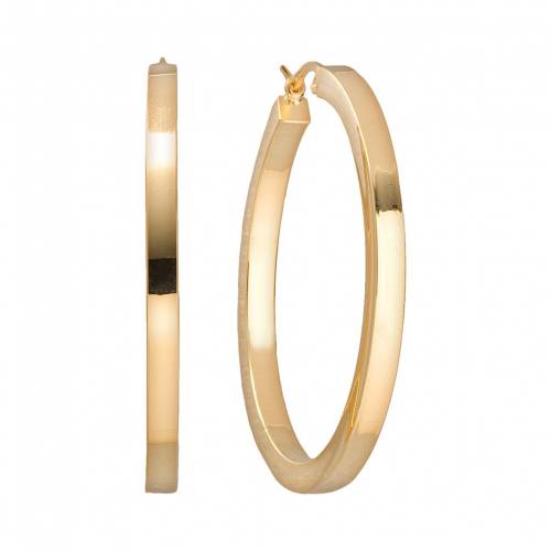 フープ イヤリング 銀色 シルバー 【 UNBRANDED 18K GOLD-OVER-SILVER HOOP EARRINGS / 18K SILVER 】 ジュエリー アクセサリー レディースジュエリー フープ イヤリング 銀色 シルバー 【 UNBRANDED 18K GOLD-OVER-SILVER HOOP EARRINGS / 18K SILVER 】 ジュエリー アクセサリー レディースジュエリー