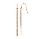 ダイヤモンド ゴールド イヤリング T.W. 【 UNBRANDED 1 CARAT DIAMOND 14K GOLD STICK DROP EARRINGS / 】 ジュエリー アクセサリー レディースジュエリー