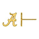 楽天スニケスロゴアート ゴールド アラバマ クリムゾン イヤリング 黄色 イエロー クリムゾンタイド 【 LOGOART 14K GOLD ALABAMA CRIMSON TIDE POST EARRINGS / 14K YELLOW GOLD 】 ジュエリー アクセサリー レディースジュ