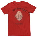 キャラクター Tシャツ 赤 レッド 【 LICENSED CHARACTER THE GOONIES SLOTH HEY YOU GUYS PORTRAIT TEE / RED 】 メンズファッション トップス カットソー