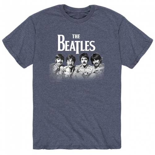 キャラクター アート Tシャツ 黄色 イエロー メンズ 【 YELLOW LICENSED CHARACTER THE BEATLES ART TEE 】