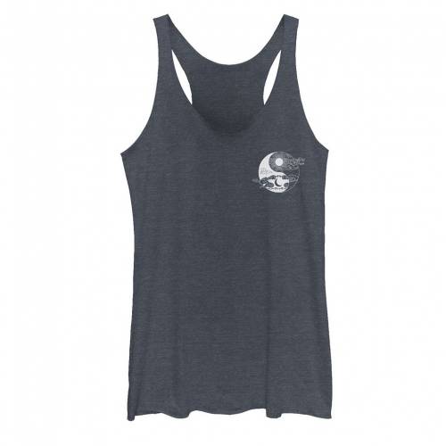 楽天スニケスタンクトップ 紺色 ネイビー ヘザー 【 UNBRANDED YIN YANG CHEST POCKET HIT TANK TOP / NAVY HEATHER 】 キッズ ベビー マタニティ トップス Tシャツ カットソー