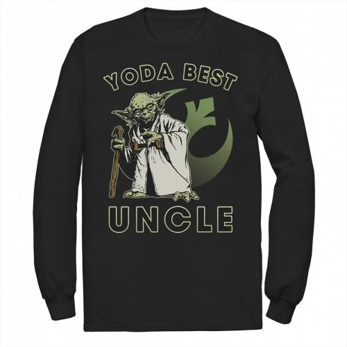 【★スーパーSALE★9/11深夜2時迄】レベル ロゴ Tシャツ スターウォーズ 【 STAR WARS YODA BEST UNCLE REBEL LOGO TEE / 】 メンズファッション トップス カットソー