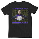 キャラクター ジャム Tシャツ 黒色 ブラック スペースジャム 【 LICENSED CHARACTER SPACE JAM 2 DOM TUNE SQUAD WORD STACK PORTRAIT TEE / BLACK 】 メンズファッション トップス カットソー