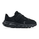 アンダーアーマー UNDER ARMOUR スニーカー 運動靴 【 Assert 9 Pre-school Kids Shoes 】 Black Black