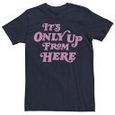 キャラクター Tシャツ 【 LICENSED CHARACTER TRENDY ONLY UP TEXT TEE / 】 メンズファッション トップス カットソー