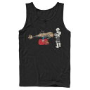 LN^[ Xg[gD[p[ RC ^Ngbv F ubN X^[EH[Y   LICENSED CHARACTER STAR WARS STORMTROOPER COIN OPERATED SPEEDER BIKE TANK TOP   BLACK   Yt@bV gbvX