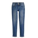 SO スーパースター スキニー ジーンズ 【 S 4-20 Superstar Midrise Super Skinny Raw Hem Jeans In Regular And Plus Size 】 Medium Wash Shine