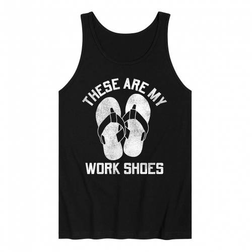 楽天スニケスキャラクター スニーカー 運動靴 サンダル タンクトップ 黒色 ブラック 【 LICENSED CHARACTER THESE ARE WORK SHOES SANDALS TANK TOP / BLACK 】 メンズファッション トップス Tシャツ カットソー