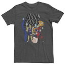 キャラクター ジャム Tシャツ チャコール ヘザー 【大きめ】 スペースジャム 【 HEATHER LICENSED CHARACTER 2 GOON SQUAD GROUP TEE CHARCOAL 】