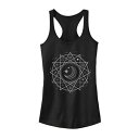 アート タンクトップ 黒色 ブラック 【 UNBRANDED CELESTIAL ICONS LINE ART TANK / BLACK 】 キッズ ベビー マタニティ トップス パーカー