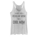 キャラクター クール タンクトップ 白色 ホワイト ヘザー 【 HEATHER LICENSED CHARACTER MEAN S A COOL MOM NOT REGULAR TANK WHITE 】