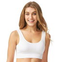 SO 【 Bra Ribbed Seamless Bralette 51-027 】 White