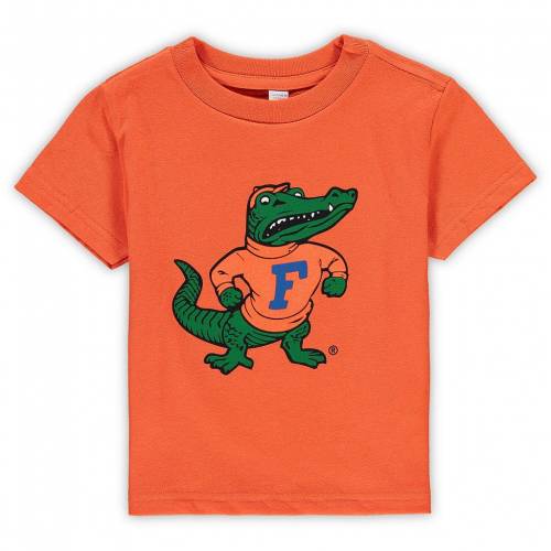 ベビー 赤ちゃん用 橙 オレンジ フロリダ ゲイターズ ロゴ Tシャツ 【 ORANGE UNBRANDED TODDLER BIG LOGO TSHIRT FLD 】