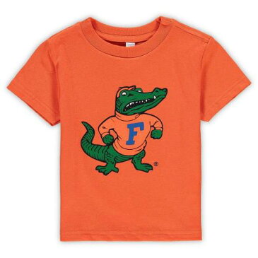 ベビー 赤ちゃん用 橙 オレンジ フロリダ ゲイターズ ロゴ Tシャツ 【 ORANGE UNBRANDED TODDLER BIG LOGO TSHIRT FLD 】