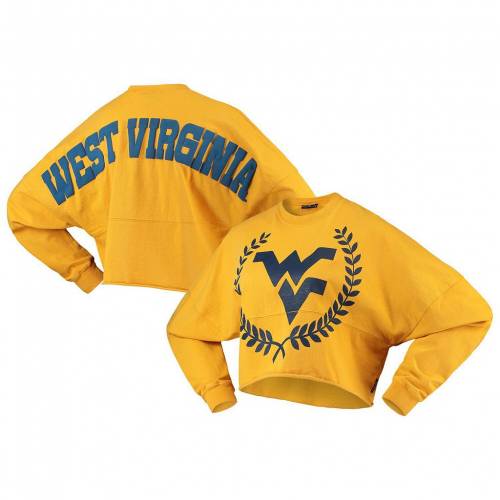 yX[p[SALE6/11[2zS[h o[WjA }EejA[Y Nbv X[u TVc EGXgo[WjA  y UNBRANDED GOLD WEST VIRGINIA MOUNTAINEERS LAURELS CROP LONG SLEEVE T-SHIRT / WVU GOLD z fB[Xt@bV