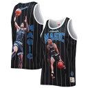 【★Fashion THE SALE★1/14迄】ペニー ハーダウェイ 黒色 ブラック オーランド マジック タンクトップ & 【 UNBRANDED MITCHELL NESS PENNY HARDAWAY BLACK ORLANDO MAGIC HARDWOOD CLASSICS PLAYER TANK TOP / MAG BLACK 】 メンズファッション トップス