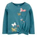 カーターズ CARTER'S ベビー 赤ちゃん用 ネクタイ 【 Toddler Tie Front Top 】 Teal