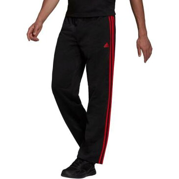 アディダス トラック 黒色 ブラック トラックパンツ メンズ 【 ADIDAS TRICOT BLACK SCARLET 】