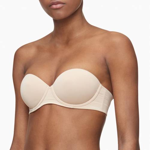 カルバンクライン 【 CALVIN KLEIN PERFECTLY FIT STRAPLESS PUSH UP BRA QF5677 / 】 インナー 下着 ナイトウエア レディース ブラジャー