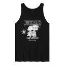 キャラクター おもちゃ タンクトップ 黒色 ブラック 【 LICENSED CHARACTER RUGRATS FOR TOYS TANK / BLACK 】 メンズファッション トップス