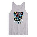 LICENSED CHARACTER タンクトップ 【 Transformers Roll With It Tank 】 Grey