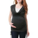 【 POKKORI MATERNITY COWLNECK NURSING TOP / 】 レディースファッション トップス タンクトップ