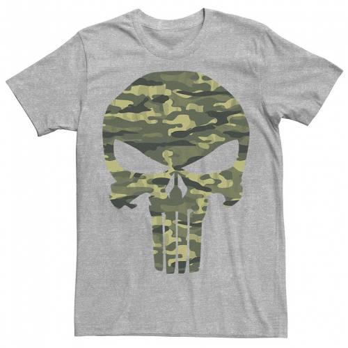 マーベル カモ柄 Tシャツ 【 MARVEL THE PUNISHER CAMO SKULL SYMBOL TEE / 】 メンズファッション トップス カットソー