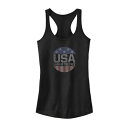 フリー タンクトップ 黒色 ブラック 【 UNBRANDED AMERICANA USA LAND OF THE FREE POCKET TANK / BLACK 】 キッズ ベビー マタニティ トップス Tシャツ カットソー