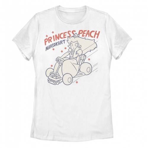 【★スーパーSALE★12/11深夜2時迄】キャラクター プリンセス グラフィック Tシャツ 白色 ホワイト 【 LI..